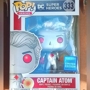 ⭐Wondrous Convention Limited Edition Exclusive Caption Atom Pop! Super Heros#333